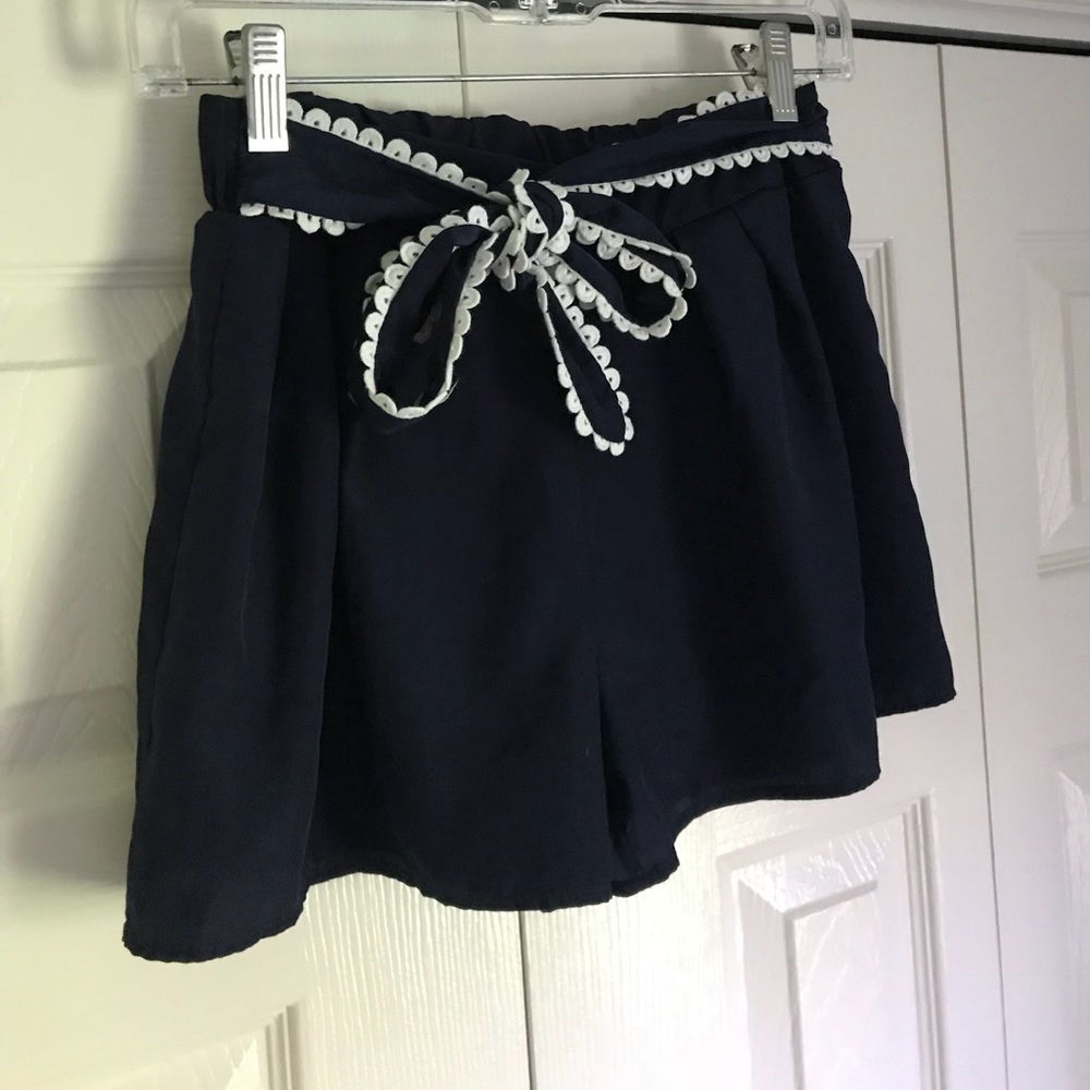 Tie Waist Shorts